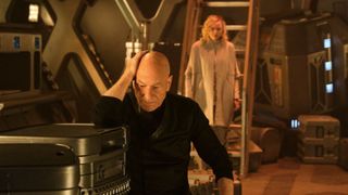 Star Trek: Picard showing Jean-Luc looking sad