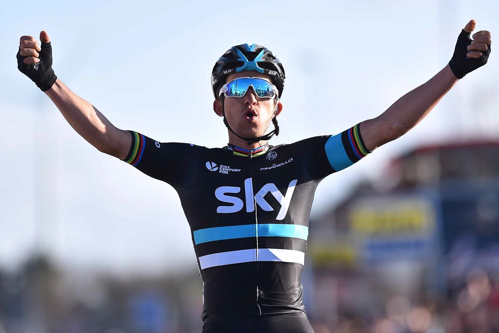 Michal Kwiatkowski (Team Sky) wins the 2016 E3 Harelbeke