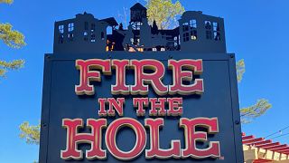 Fire in the Hole's signage will change by the season.