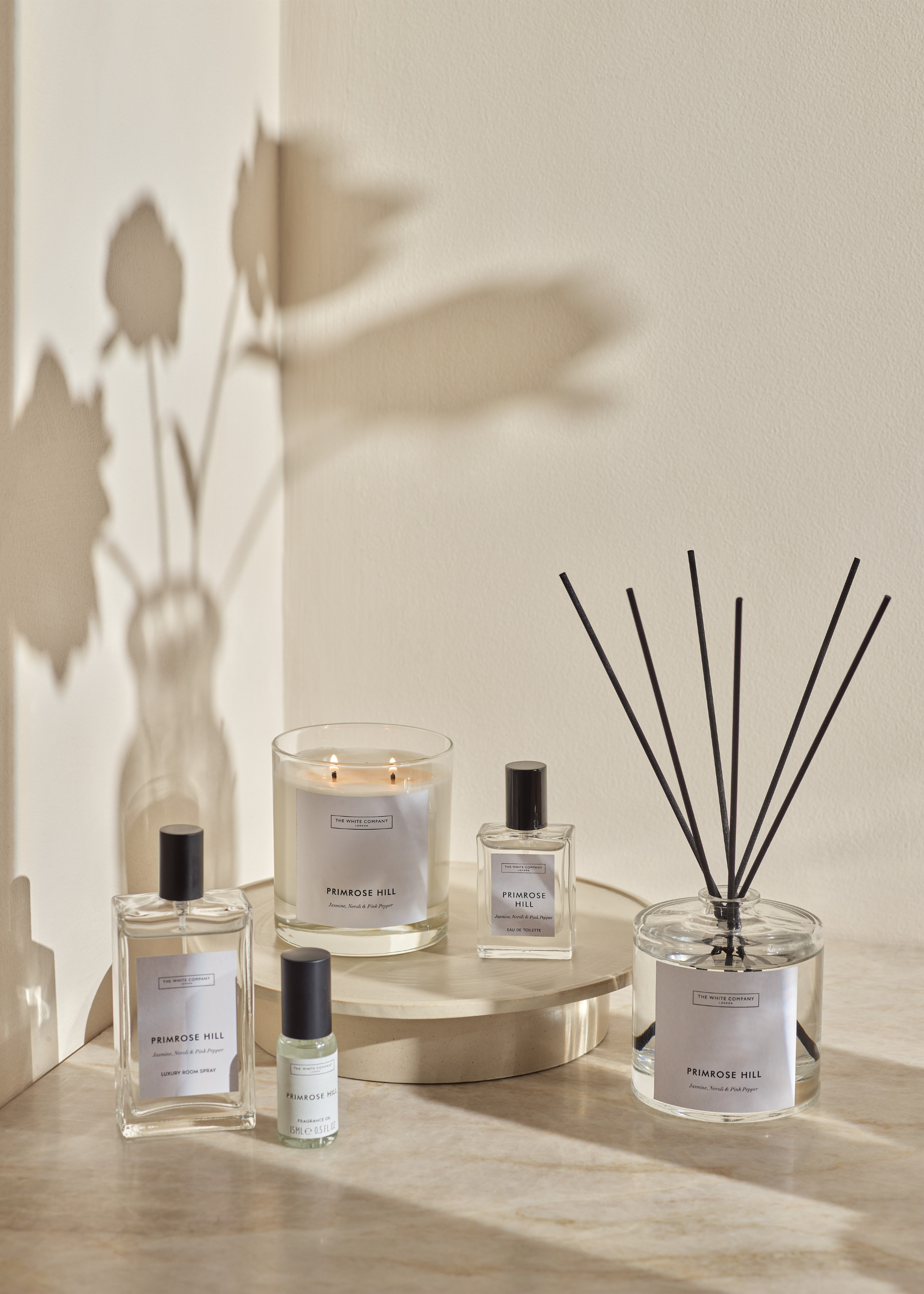 I Tested The White Company's Just-Launched 'Primrose Hill' Spring Diffuser, and It's Exactly How You Want Your Home to Smell Right Now