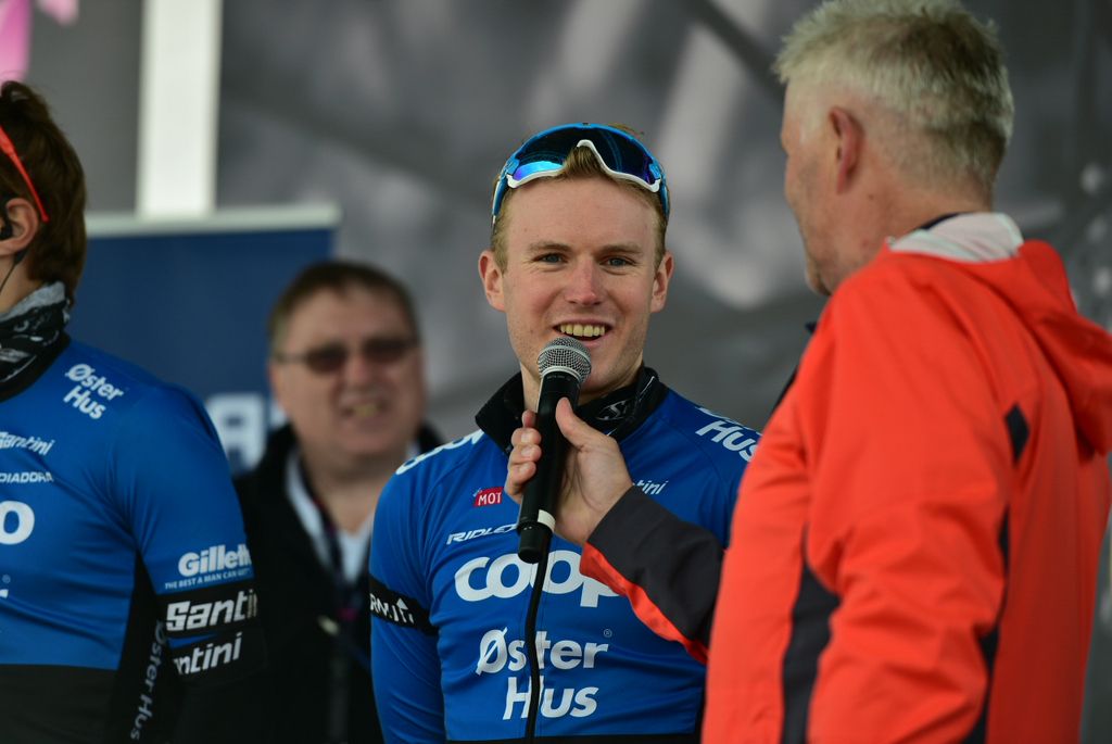 August Jensen (Team Coop&ndash;&Oslash;ster Hus) is aiming to have a good race