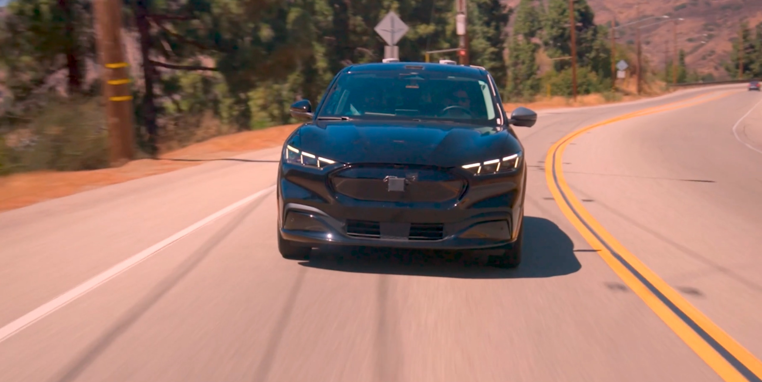 iDrive Autonomy Mach E