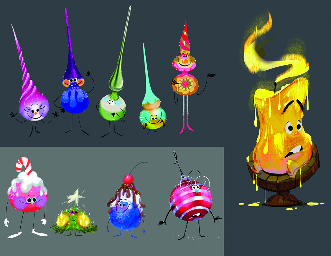 Photo from an artist's studio