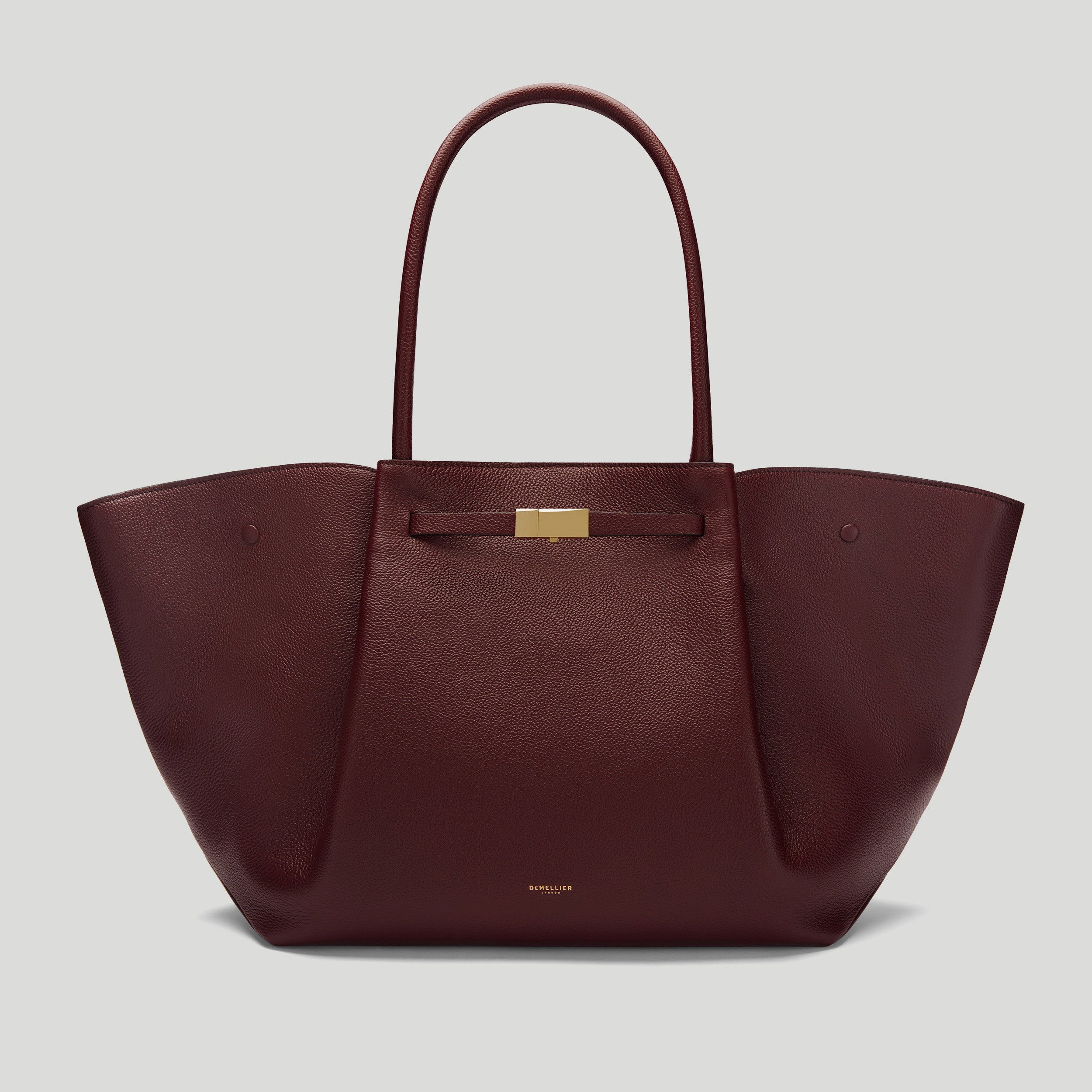 The New York | Burgundy Small Grain | Demellier