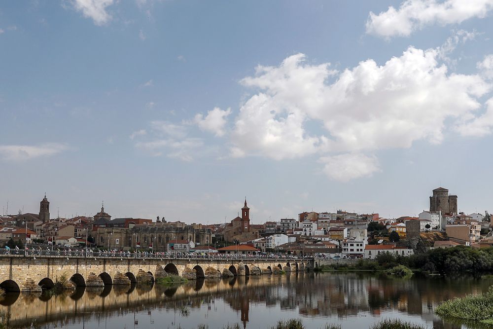 Scenery along the route of stage 10 at the Vuelta