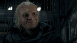 Aegon Targaryen (Glynn-Carney) rides in a wagon jail in House of the Dragon Season 3 episode 2.