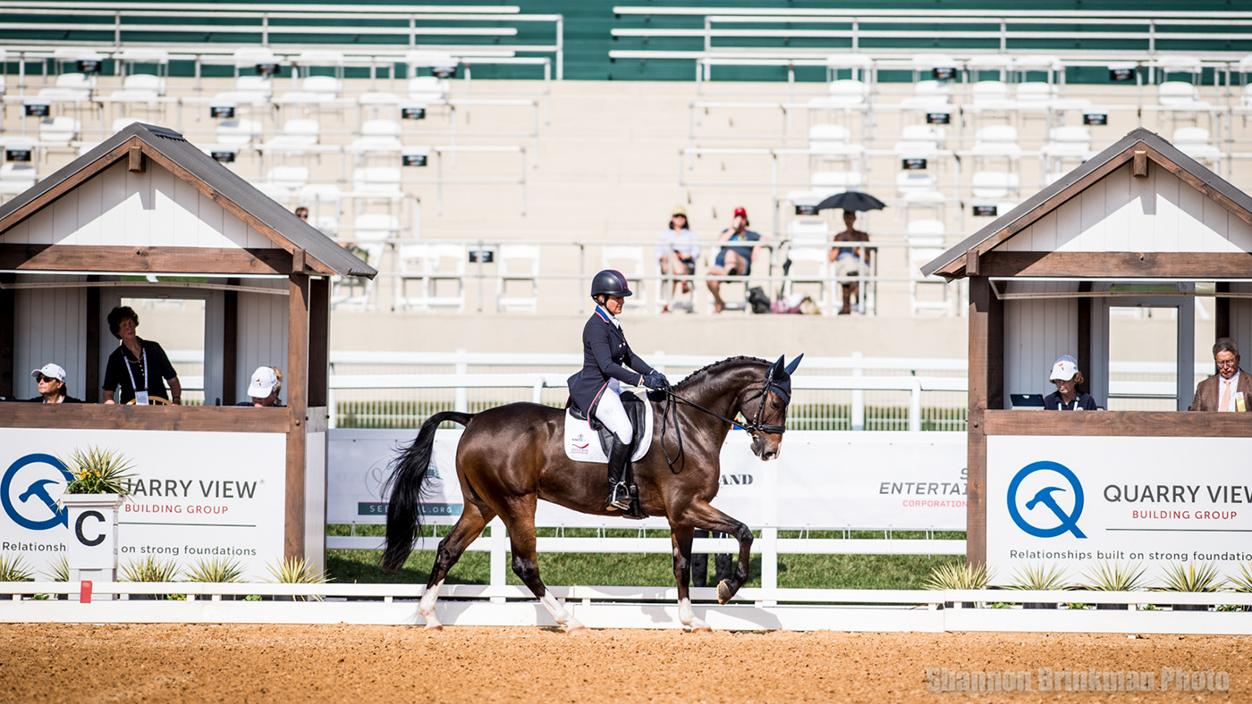 Maryland 5 Star dressage: Lynn Symansky and RF Cool Play