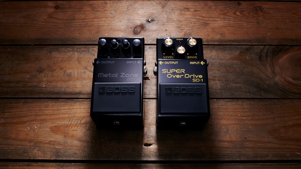 Boss anniversary pedals