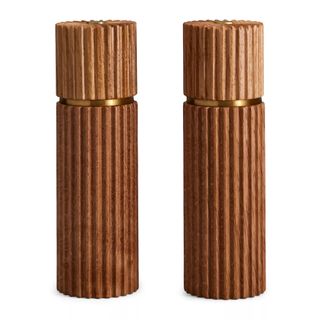 L'Objet Atelier Ionic Wood Salt & Pepper Mills