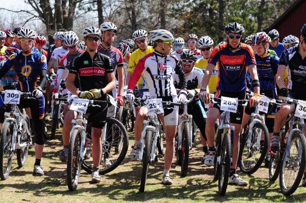 On the start line in Ontario
