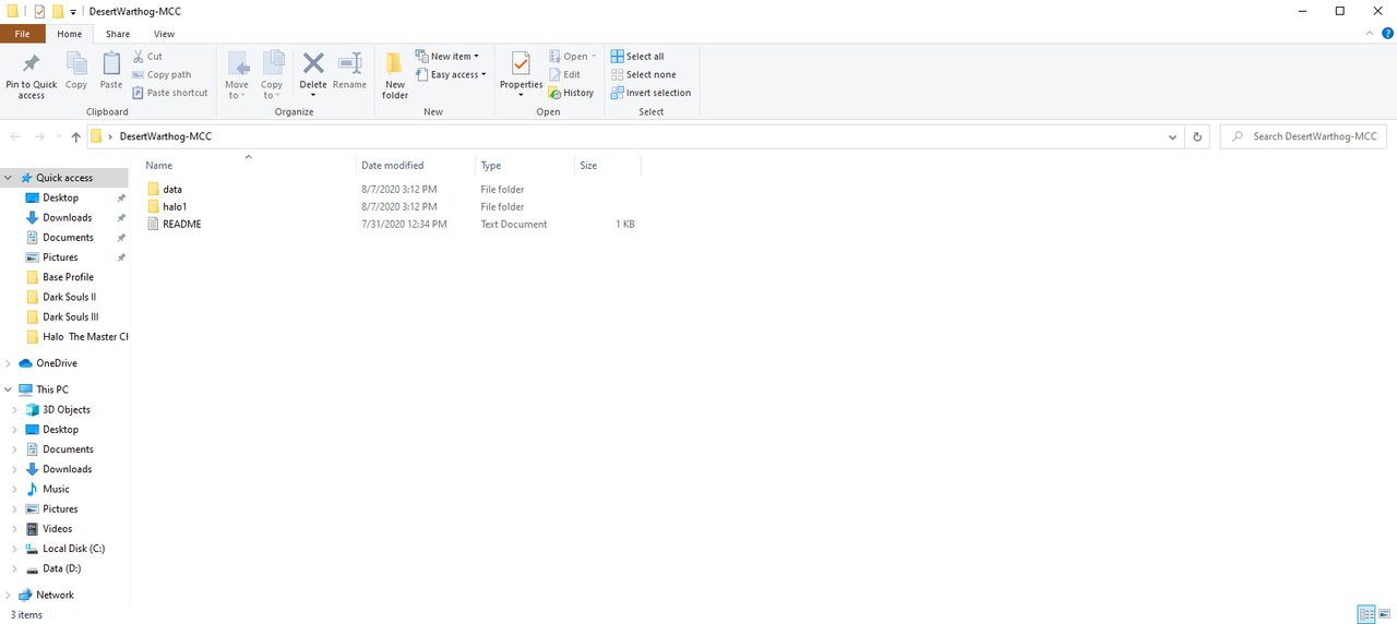 The mod files
