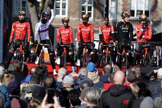 Amstel Gold Race 2022 - 56th Edition - Maastricht - Valkenburg 254,1 km - 10/04/2022 - Bahrain Victorious - photo Dion Kerckhoffs/CV/SprintCyclingAgencyÂ©2022