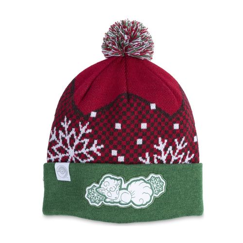 Alolan Vulpix Red & Green Knit Beanie (One Size-Adult)