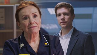 Jamie Cleveland vows revenge when he's blindsided by Siobhan in Casualty episode Man's Best Friend.