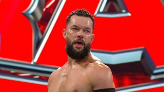 Finn Balor wrestles on Monday Night Raw.
