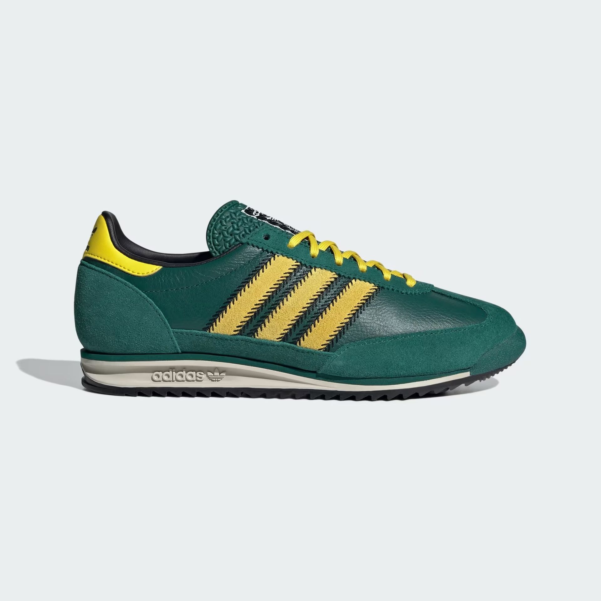 Adidas , SL 72 OG suede and leather sneakers