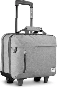 Solo New York Re:Start Rolling Laptop Bag, Grey:&nbsp;was $99.99, now $52.49 at Amazon (save $47)