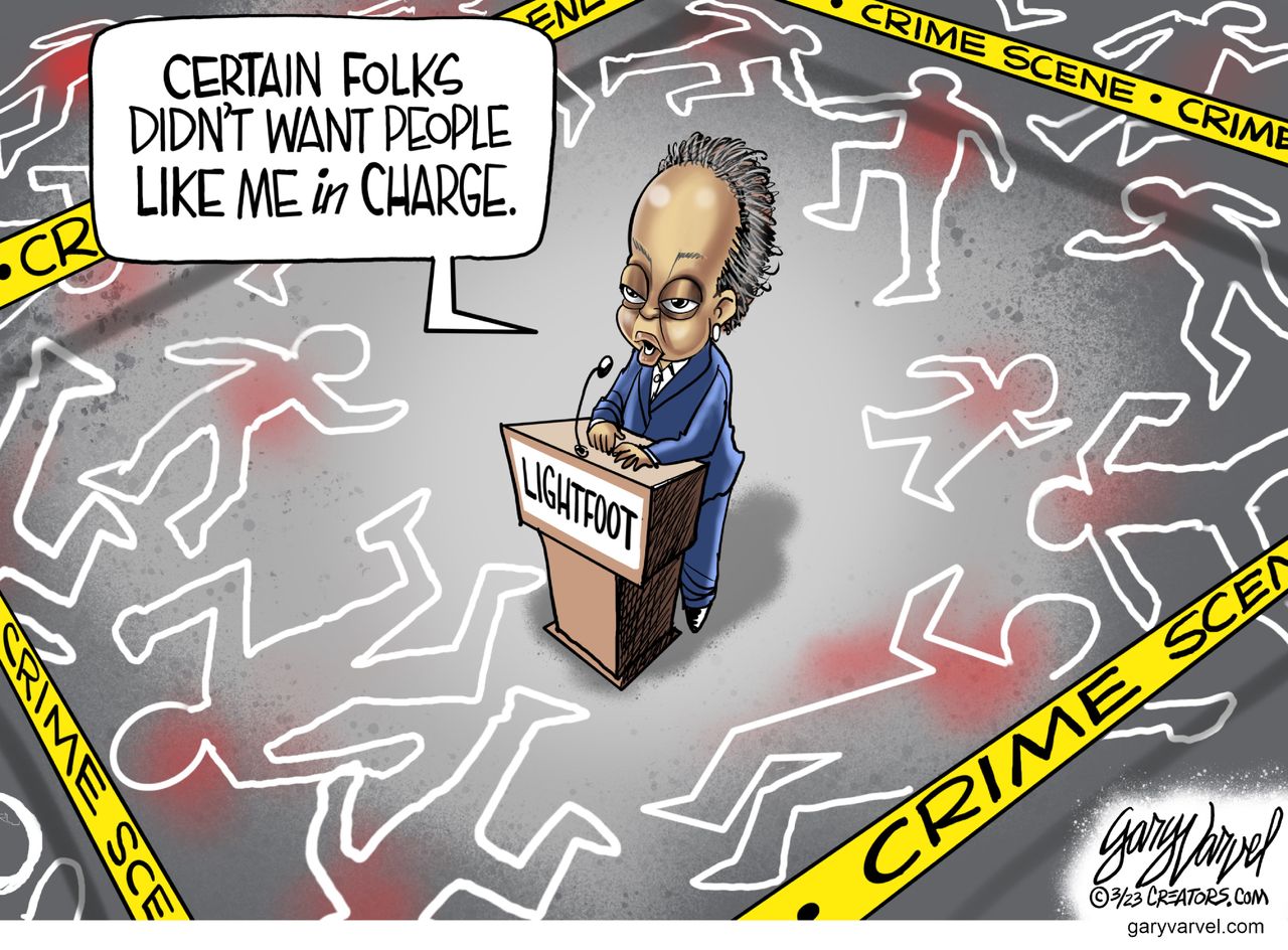 Political cartoon 