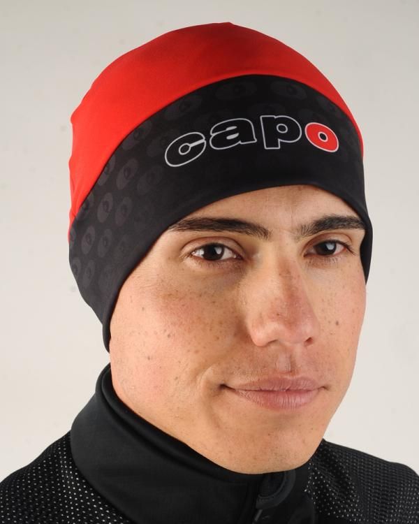 The Capo Atlas Roubaix Hat feels warm but is thin enough to easily fit beneath most helmets.