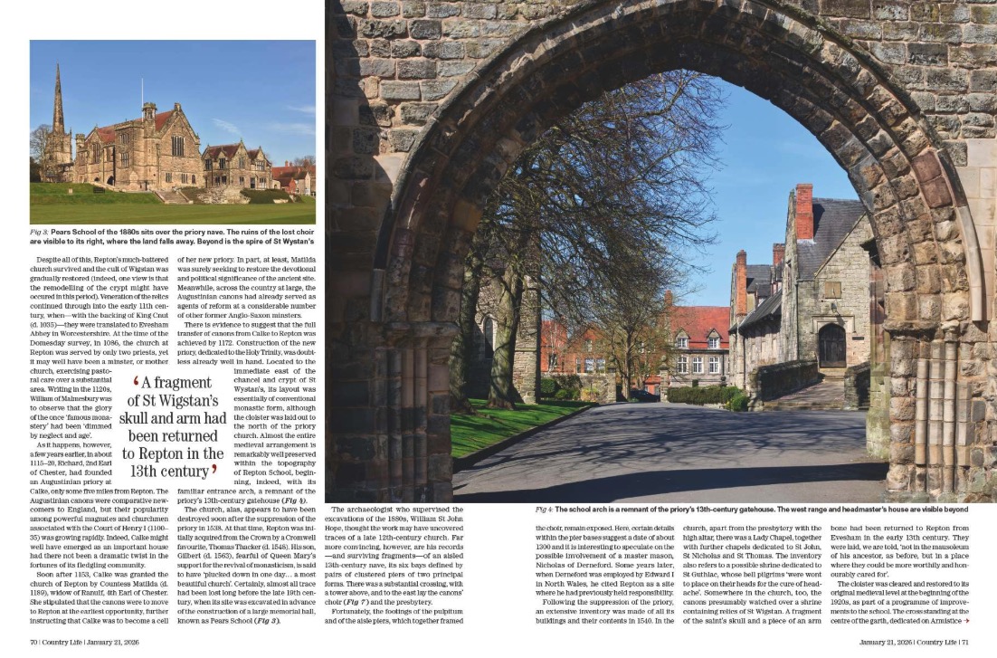 Spreads from Country Life January 21, 2026