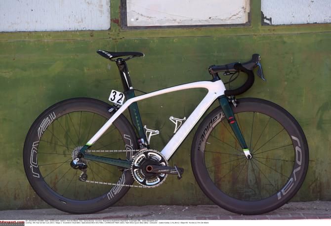 Mark Cavendish's 2015 Specialized S-Works Venge road bike