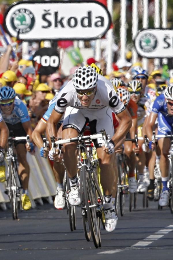 Thor Hushovd has been in the mix this week, but so far Mark Cavendish has been too good.