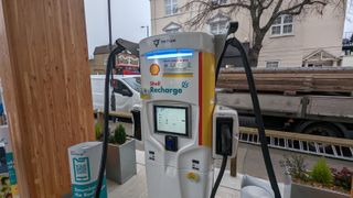 shell recharge ev charging hub fulham