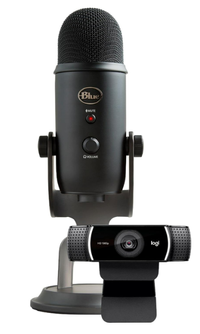 Only $145 For a Logitech Blue Yeti Microphone and Webcam Bundle: Real Deals