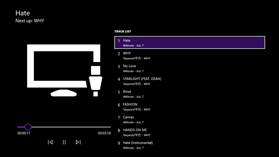 How to play music from a USB drive on Xbox One using Simple Background