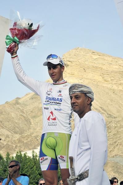 Best young rider Peter Sagan (Liquigas-Cannondale)