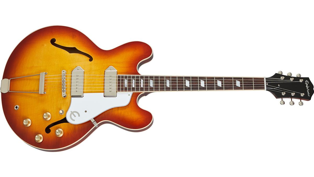 Epiphone's USA Collection Casino in Royal Tan