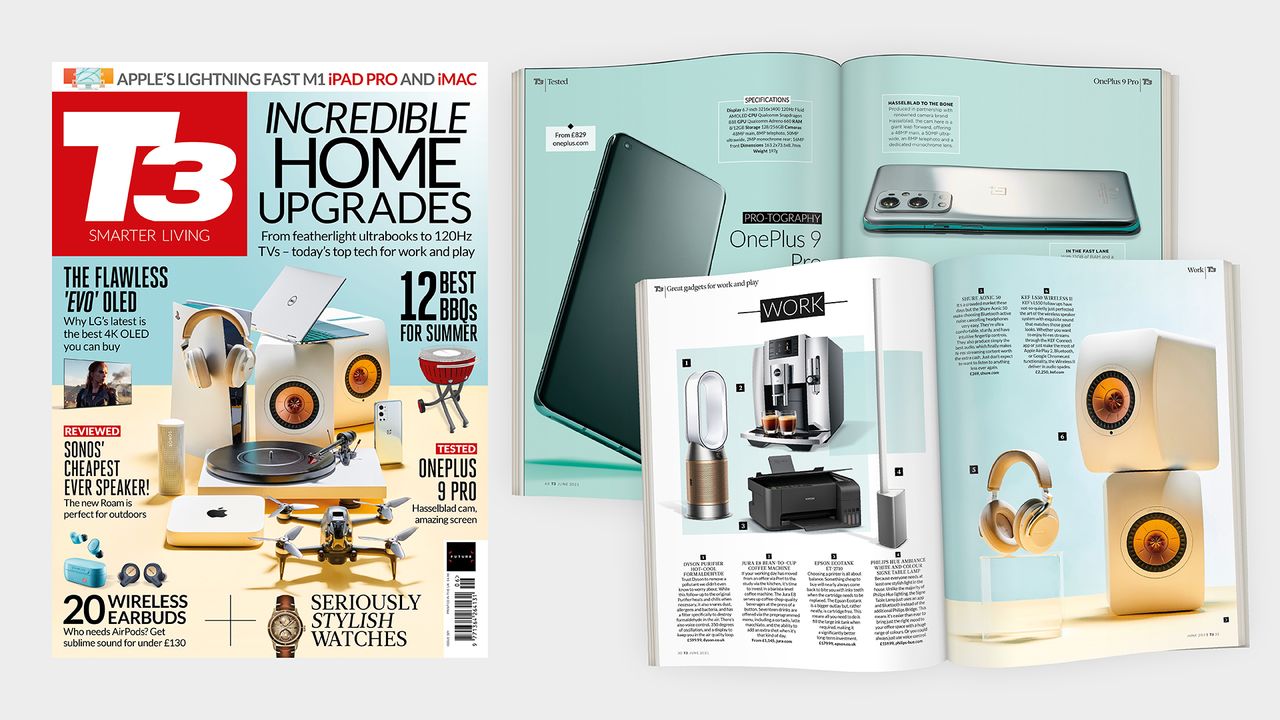 Cover of T3 issue 321 featuring the cover line &#039;Incredible home upgrades&#039;.