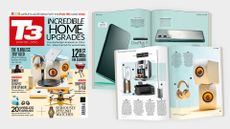 Cover of T3 issue 321 featuring the cover line 'Incredible home upgrades'.
