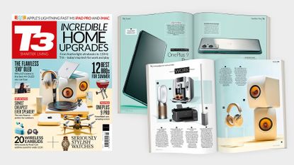 Cover of T3 issue 321 featuring the cover line 'Incredible home upgrades'.