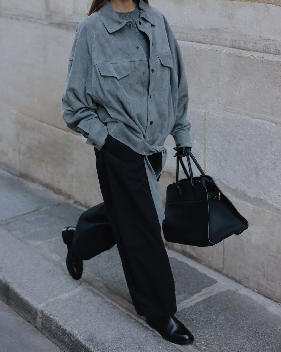 @modedamour wearing a jacket from Source Unknown.