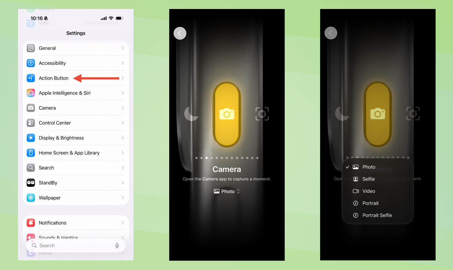 iOS Camera tips &amp;amp; tricks screen shots.