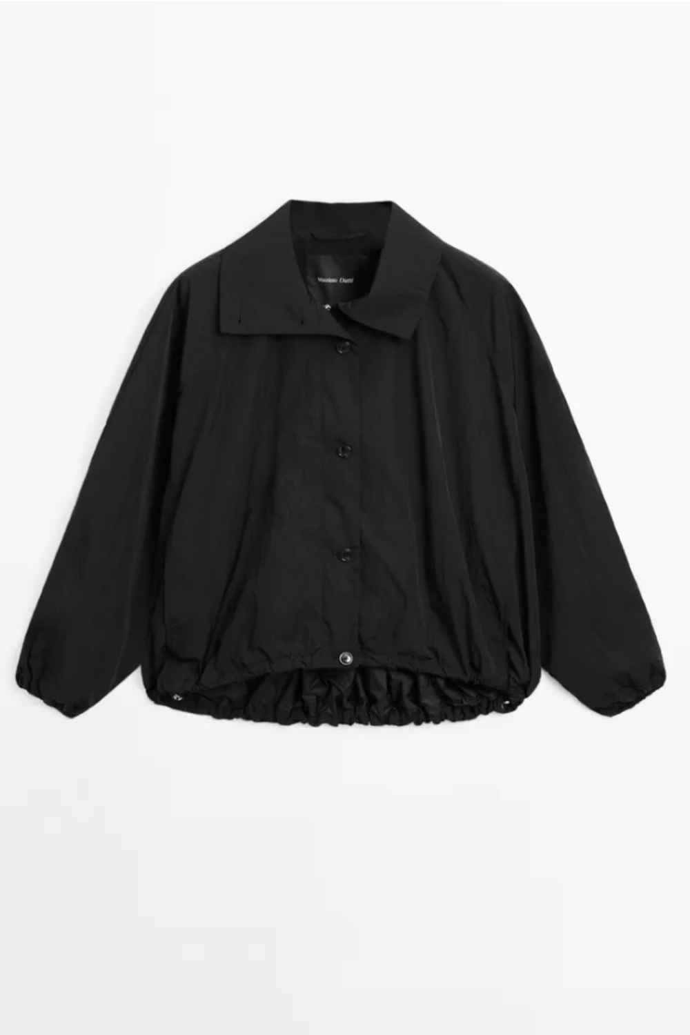 Massimo Dutti, High Neck Bomber Puff Jacket
