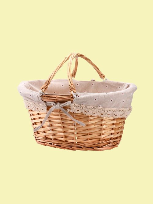 Peohud Wicker Picnic Basket