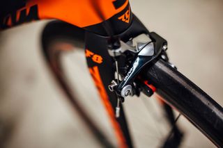 The direct mount brakes perform very impressively