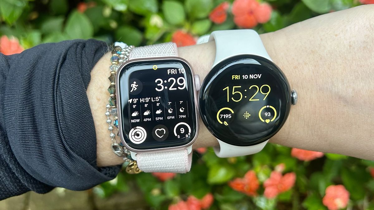 I ran with the Apple Watch 9 and Google Pixel Watch 2 — and the results ...
