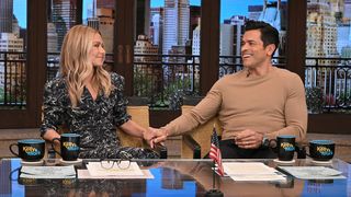 'Live with Kelly and Mark' is hosted by Kelly Ripa (left) and her husband Mark Consuelos.