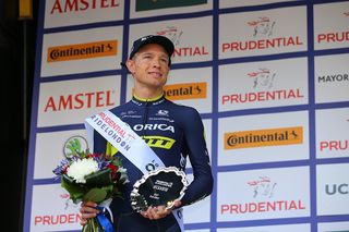 Runner-up Magnus Cort Nielsen after the RideLondon Classic