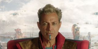 Jeff Goldblum as Grandmaster in Thor: Ragnarok