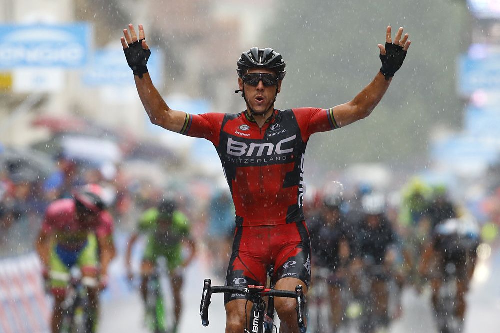 Philippe Gilbert (BMC) wins stage 12 in Vicenza