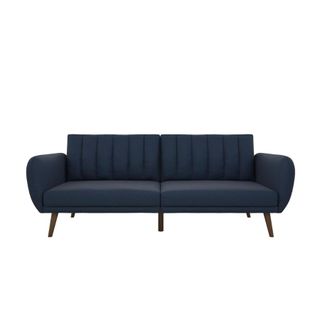navy minimalist sofa