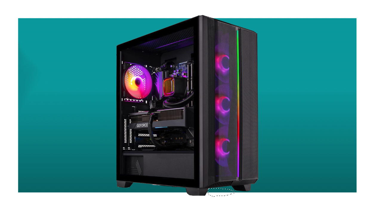 Skytech Eclipse Lite Gaming PC Desktop AMD Ryzen 7 7800X3D 4.2 GHz, NVIDIA  RTX 4070 Ti