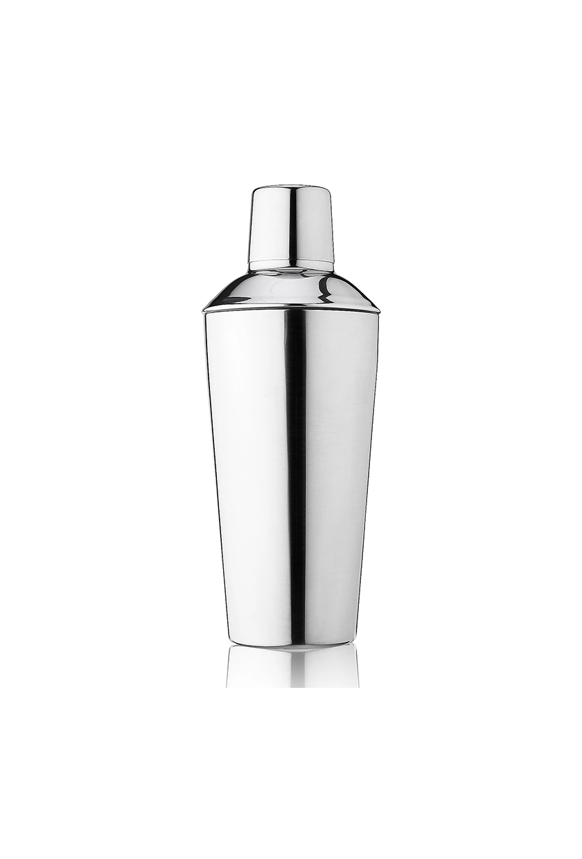 Silver drink shaker from QVC