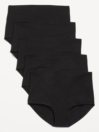 Maternity 5-Pack Over-The-Bump Underwear Briefs