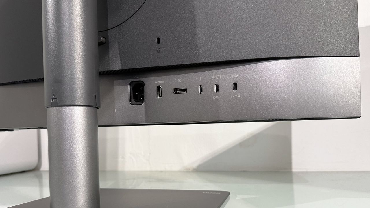 The BenQ Creative Pro PD2732U in a home office during our testing