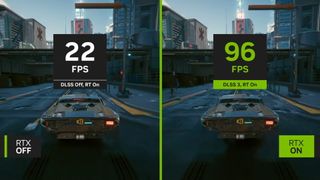 Nvidia showing off DLSS 3 in Cyberpunk 2077